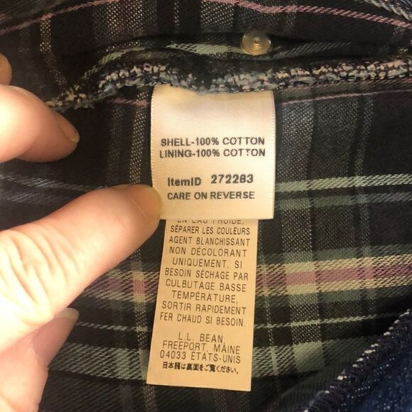 L.L. Bean Insulated Jeans - Picture 7 of 7